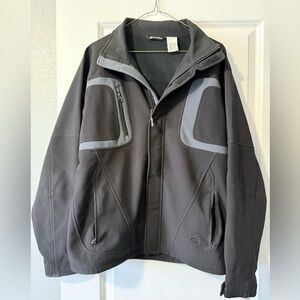 Snozu Men's Black and Gray Performance Jacket